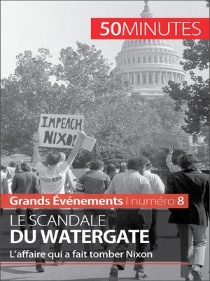 cover image of Le scandale du Watergate
